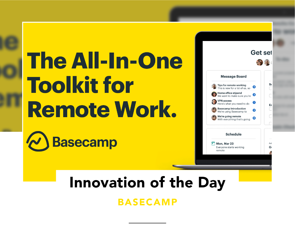 Innovation Of The Day Us Remote Work Software Basecamp Took A Stand Against Employee Surveillance Vendors